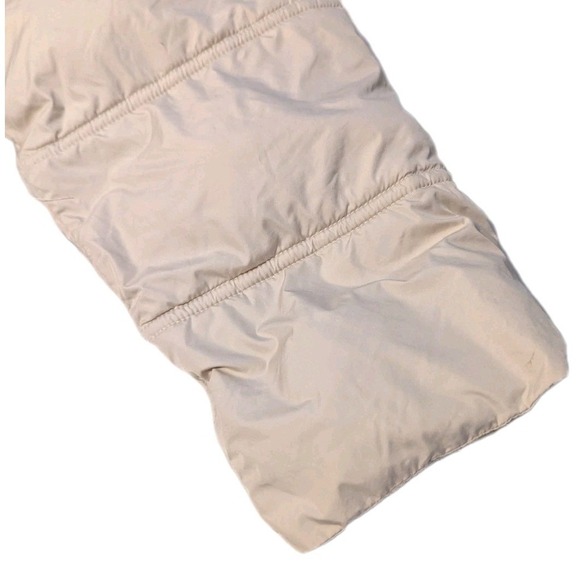 Bernardo Women's Hooded Puffer Long Coat Jacket Cream Beige Eggshell Size 2XL - Picture 7 of 16